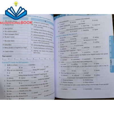 Sách - Bài tập Tiếng Anh lớp 8 Tập 1 ( có đáp án)