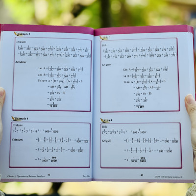 Combo sách Đánh thức tài năng toán học 6 và 50 thủ thuật toán ( 2 cuốn ), sách kiến thức toán học lớp 6 lớp 7 - Hiệu sách Genbooks