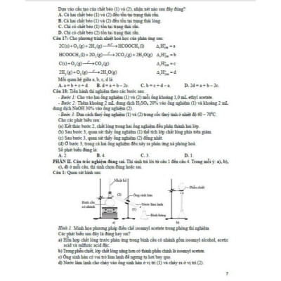 Tuyển tập đề thi tốt nghiệp THPT môn hóa học (Cấu trúc đề thi 2025) - HA