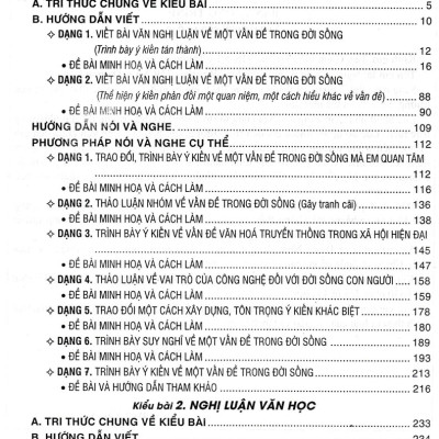 HƯỚNG DẪN NÓI VÀ VIẾT VĂN NGHỊ LUẬN XÃ HỘI - NGHỊ LUẬN VĂN HỌC LỚP 7 (BIÊN SOẠN THEO CHƯƠNG TRÌNH GDPT MỚI) - HA