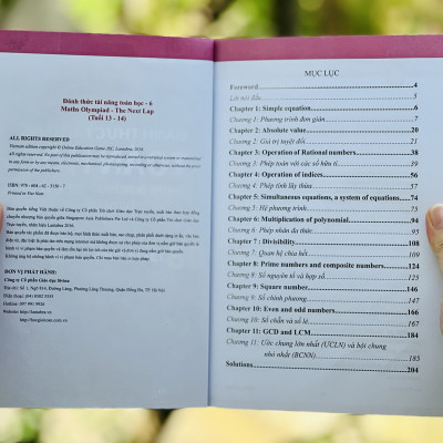 Combo sách Đánh thức tài năng toán học 6 và 50 thủ thuật toán ( 2 cuốn ), sách kiến thức toán học lớp 6 lớp 7 - Hiệu sách Genbooks