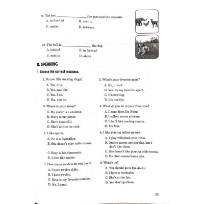 Bài Tập Trắc Nghiệm Tiếng Anh 7 ( Bám Sát SGK Cánh Diều I - LEARN SMART WORLD - Có Đáp Án)