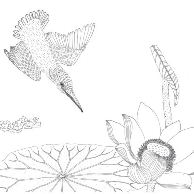 Sách Tô Màu Chữa Lành - Trong Đầm Gì Đẹp Bằng Sen - Sách Tô Màu - THA