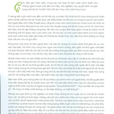 30 Phút Ăn Chay: Cẩm Nang Dinh Dưỡng Thuần Thực Vật (Ăn Chay Khoa Học) Cùng Các Công Thức Nấu Ăn Tinh Gọn Dưới 30 Phút, Kèm Theo Dinh Dưỡng Cho Phụ Nữ Mang Thai, Nuôi Con Bú Và Thực Đơn Ăn Dặm Cho Bé (Tái bản 2023)