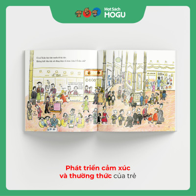 Truyện Ehon bé 3-4-5 tuổi - Cô cá Seitouchi Taiko muốn đi dự tiệc