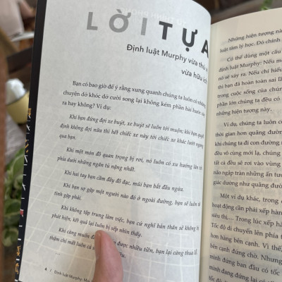ĐỊNH LUẬT MURPHY – Mọi bí mật tâm lý thao túng cuộc đời bạn – Từ Thính Phong – Hà Dung dịch – READ Books – AZ Vietnam – NXB Thế Giới (Bìa mềm)