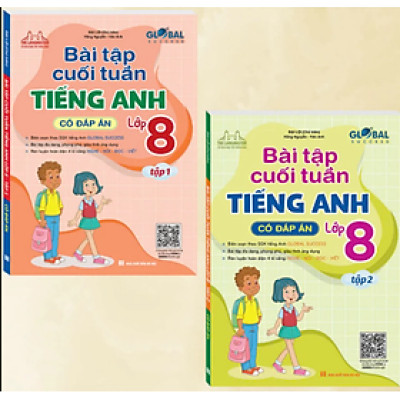 Sách - Bài Tập Cuối Tuần Tiếng Anh Lớp 8 (Có đáp án)