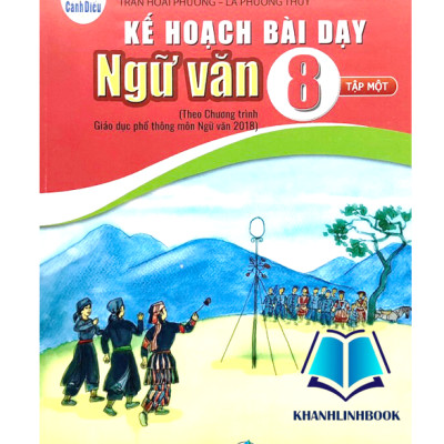 Sách - Combo Kế hoạch bài dạy Ngữ Văn 8 - tập 1 + 2 ( cánh diều )