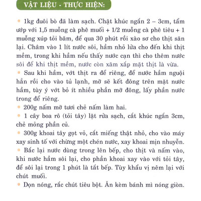 Nấu Ăn Ngon - Các Món Nấu