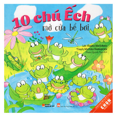 Combo Truyện Ehon Nhật Bản - 10 Chú Ếch (Bộ 1)