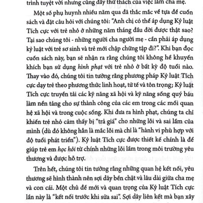 Kỷ Luật Tích Cực Cho Ba Năm Đầu Đời