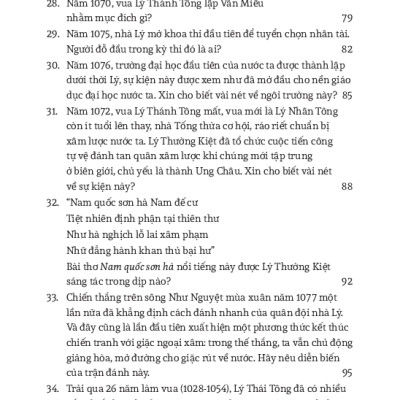Hỏi Đáp Lịch Sử Việt Nam, Tập 2: Nước Việt Nam Dưới Đời Ngô, Đinh, Tiền Lê, Lý, Trần, Hồ
