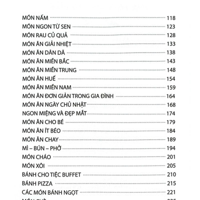 Món Ăn Được Nhiều Người Ưa Thích - Món Ăn Bắc - Trung - Nam (VT) 