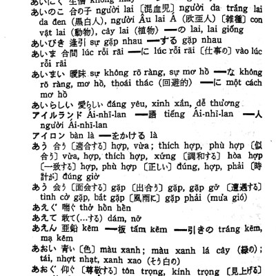 Từ Điển Nhật-Việt (Tái Bản 2024)