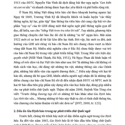 CHỮ QUỐC NGỮ, Quyển 2 - Những Đóng Góp Vào Văn Hóa Việt Nam