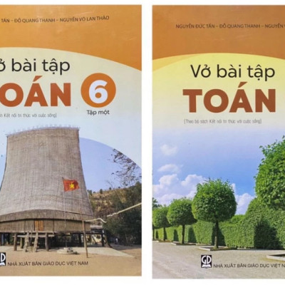 Sách - Vở bài tập Toán lớp 6.7.8.9 tập 1+2 (Kết nối tri thức với cuộc sống)