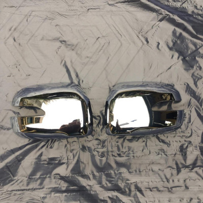 WiGo, Bộ 2 Ốp gương Toyota WiGo 2018 2019 nhựa mạ Crom cao cấp