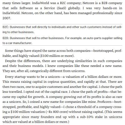 Startup To Proficorn: A Private, Bootstrapped, Profitable, And Highly Valuable Venture