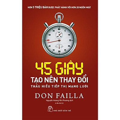 45 Giây Tạo Nên Thay Đổi: Thấu Hiểu Tiếp Thị Mạng Lưới (80000) - Bản Quyền