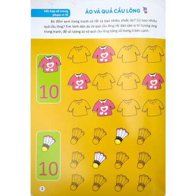 Bóc Dán Hình Thông Minh Phát Triển Khả Năng Tư Duy Toán Học IQ EQ CQ (4-5 Tuổi) -  188 Sticker (Quyển 6)