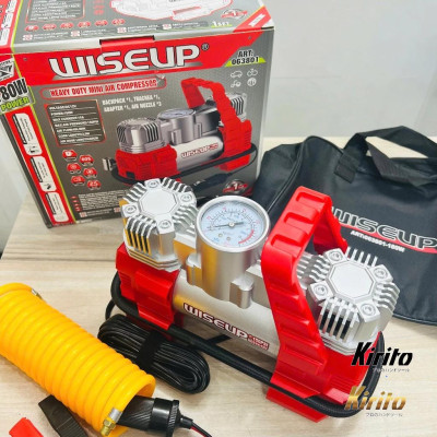 Bơm Lốp Xe Ô Tô 12V WiseUp – Giải Pháp Nhanh Chóng và Tiện Lợi Cho Lốp Xe Của Bạn