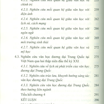 Nghiên Cứu Văn Học Trung Quốc Hai Thập Niên Đầu Thế Kỷ XXI -  TS. Nguyễn Thị Hiền chủ biên 