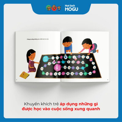 Truyện Ehon bé 3-4-5 tuổi - Những Con Số Quanh Ta