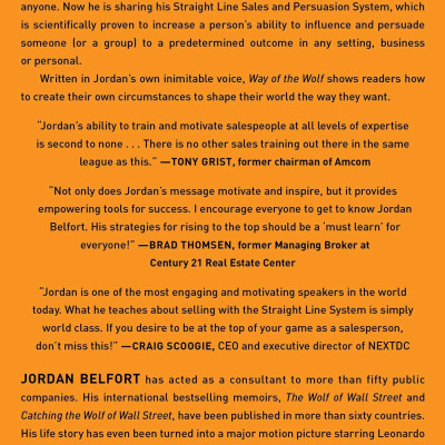 Way Of The Wolf: Straight Line Selling: Master The Art Of Persuasion, Influence, And Success