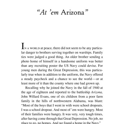 Brothers Down: Pearl Harbor and the Fate of the Many Brothers Aboard the USS Arizona