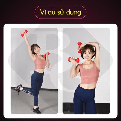 Bộ 2 tạ tay BG 5KG model Q304 - Q314 cao cấp Tập Gym (hàng nhập khẩu)