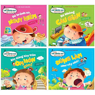 Combo (4 tập): Những câu chuyện nhỏ giúp bé lớn khôn