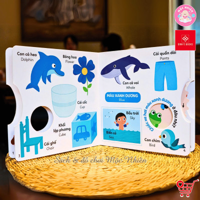 Sách tương tác - Xoay xoay xoay - Đi tìm... Dành cho bé từ 0-6 tuổi (Đinh Tị Books)