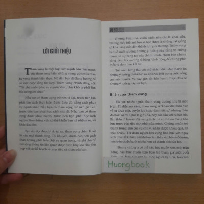 Sách - Tham vọng vĩ đại - 6 nguyên tắc điều hướng tham vọng để có một cuộc sống tốt đẹp hơn (MC)