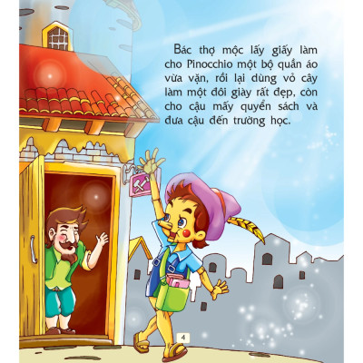 Truyện Cổ tích thế giới hay nhất - Pinochio cậu bé người gỗ