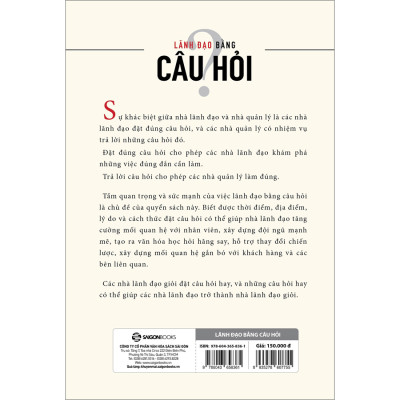 Lãnh Đạo Bằng Câu Hỏi (SGB)