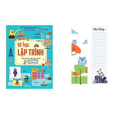 Sách - Tớ Học Lập Trình - Làm Quen Với Lập Trình Scratch (tặng kèm bookmark thiết kế)