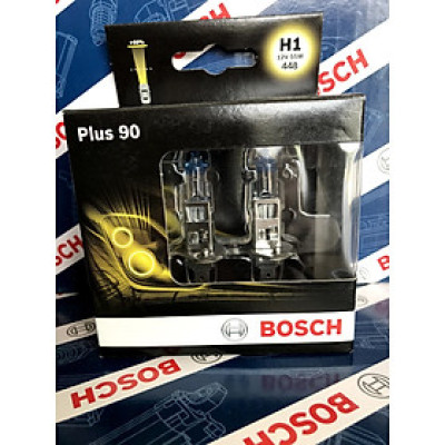 Bóng Đèn Tăng Sáng Bosch H1 12V 55W Plus +90% (Hộp 2 bóng)