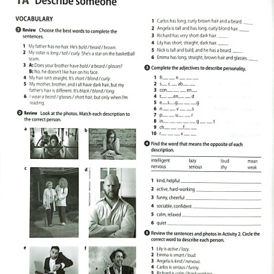 Perspectives 1: Workbook (American Edition)