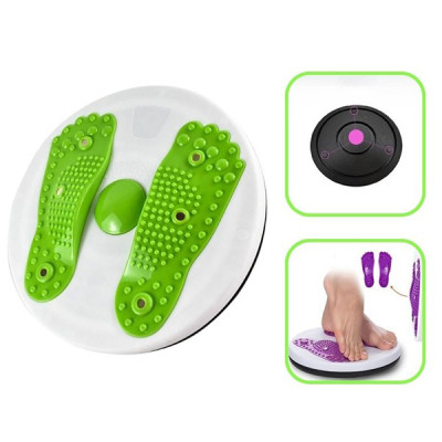 Đĩa Xoay Eo 360 Độ Tập Thể Dục Tại Nhà Có Các Hạt Massage Chân - Hàng chính hãng [Được đồng kiểm]]