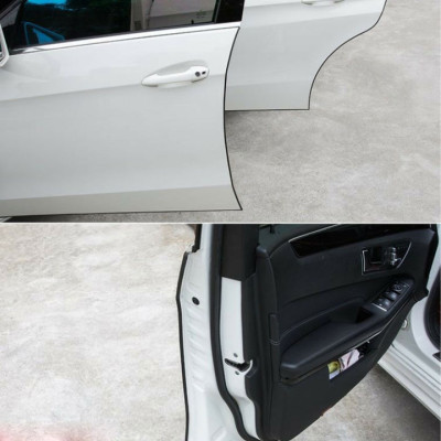 Gioăng cao su, nẹp viền cửa chữ U lõi thép chống va đập, cách âm, chống ồn cao cấp trang trí cho xe ô tô dài 5m