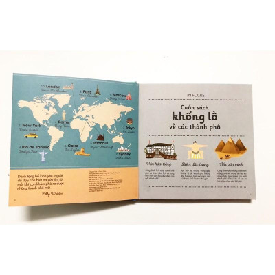 Sách - Cuốn sách khổng lồ về các thành phố