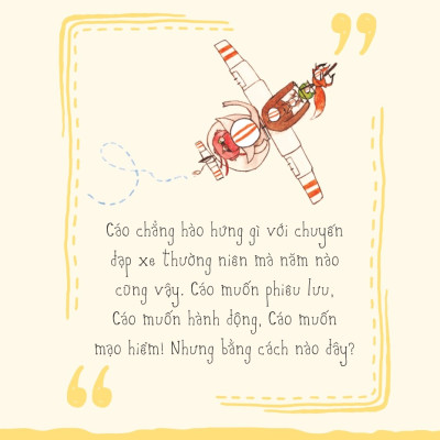 Cáo Đạp Xe - Fox and the Bike Ride | Sách Thiếu Nhi Song Ngữ | Sách Song Ngữ Cho Bé.