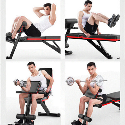 Ghế Tập Tạ Đa Năng P189 Mẫu 2021 Tích Hợp Nhiều Bài Tập Cơ Bụng,Cơ Vai,Cơ Tay,Cơ Lưng Eo Tienphatsmart Tặng  Bộ Dây Ngũ Sắc 11 Chi Tiết.