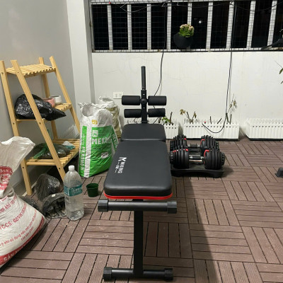 Ghế tập bụng đa năng MK028, điều chỉnh độ dốc linh hoạt,dễ dàng gập gọn, phù hợp các bài tập bụng tại nhà hiệu quả.