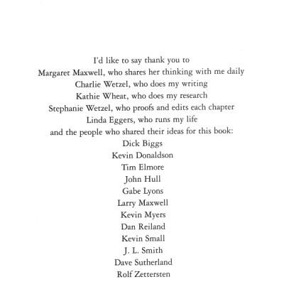 Thinking for a change