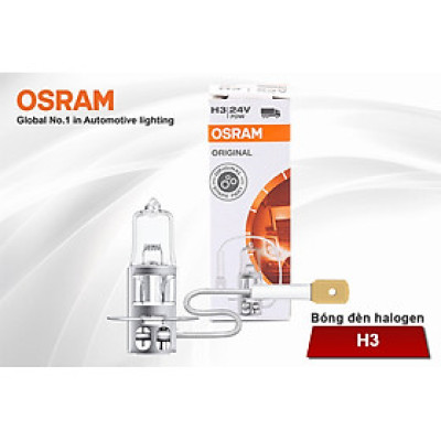 Bóng Đèn Halogen OSRAM Original H3 64156 24V 70W - Nhập Khẩu Chính Hãng