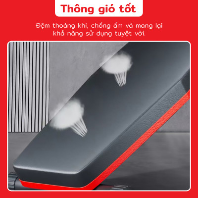 BG Ghế tập thể dục đa năng,SU- 222 - 220 - 218 Hỗ trợ tập các bài tập tạ,cơ bụng,cơ tay gấp gọn,Chất liệu khung thép và đệm xốp bọc da PU (hàng nhập khẩu)