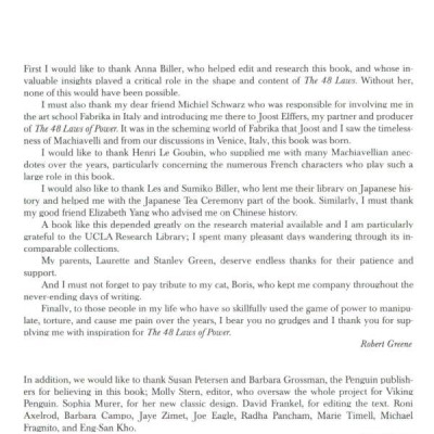 The 48 Laws Of Power