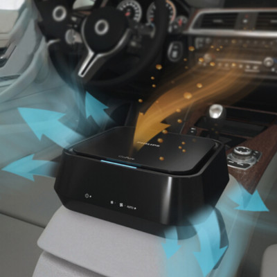 Máy Khử Mùi Lọc Không Khí Ô Tô Cao Cấp Thương Hiệu Philips GP5201 3W 12V - Hàng Nhập Khẩu