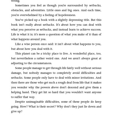 Surrounded By Setbacks : Or, How To Succeed When Everything